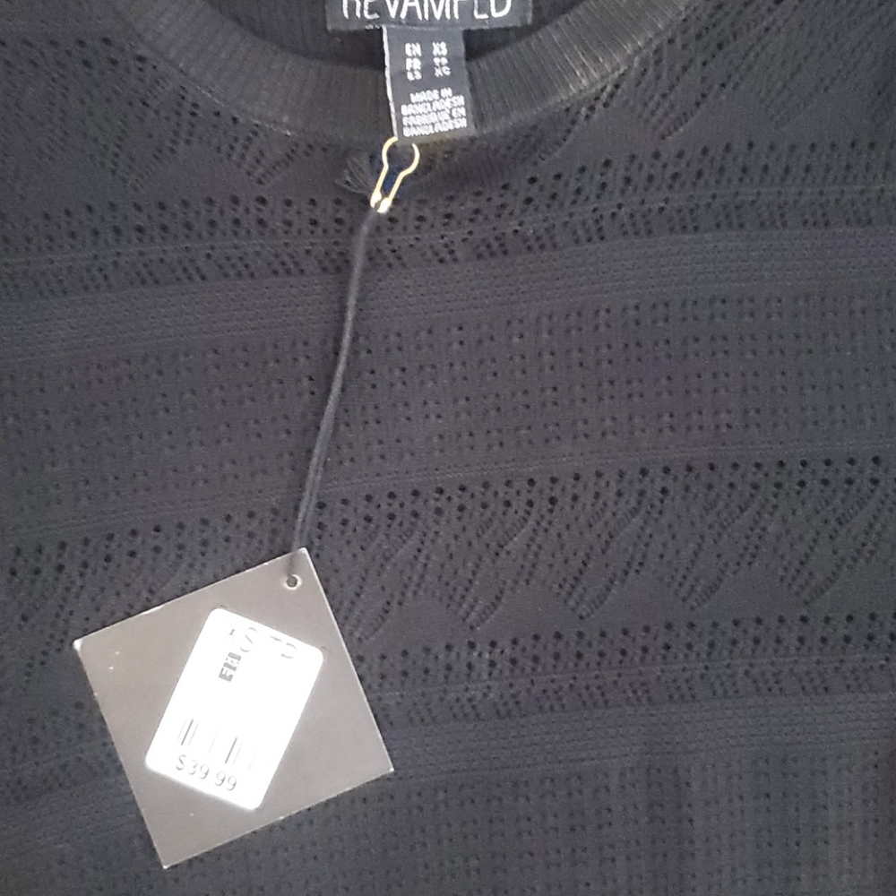 Donated- Black Knit Dress - Picture 3 of 3